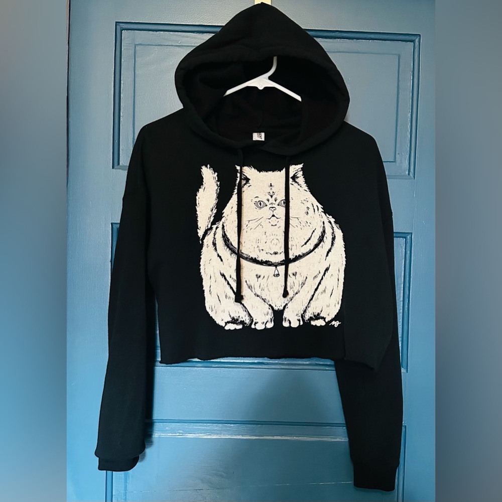 New! Soft Cropped Hoodie